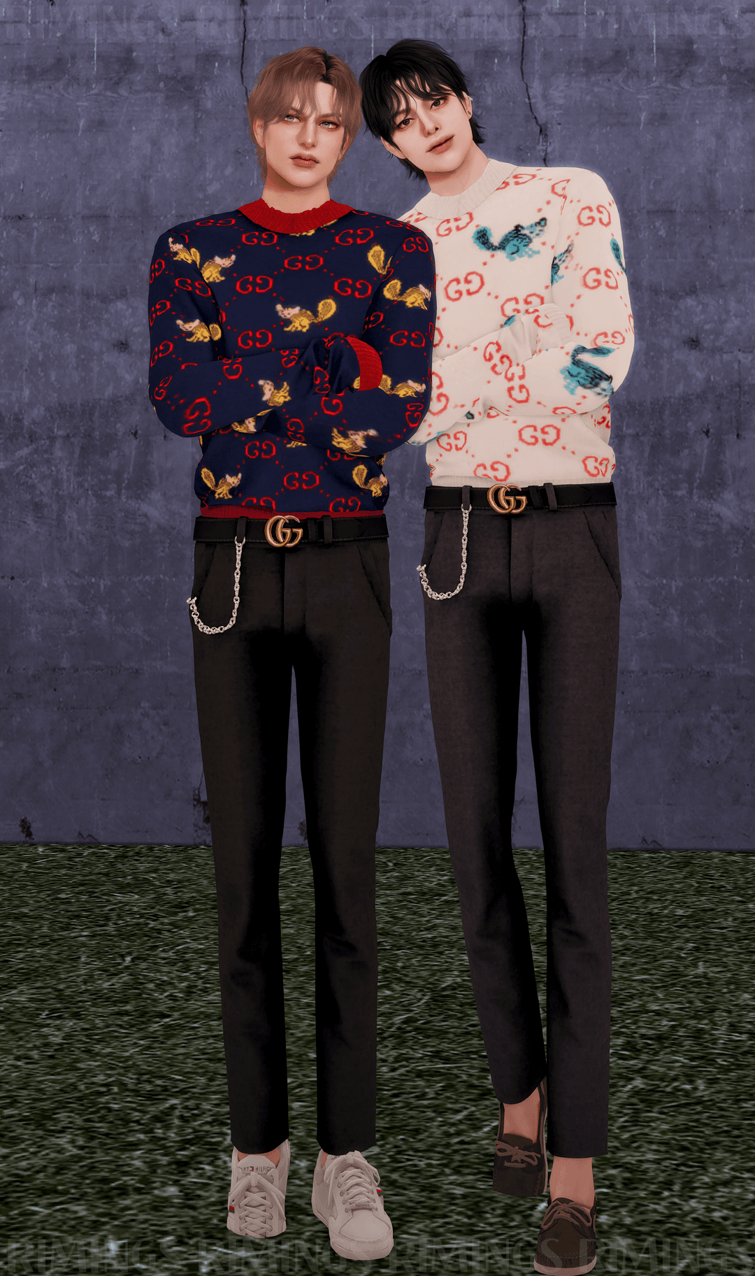 Галерея мода Мужской сет Gucci Male Casual Outfit #1